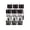 Black Chrome, variant on Rust-Oleum 340558-6PK Automotive Custom Chrome Spray Paint, 10 oz, Silver, 6 Pack
