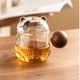 thumbnail image 5 of Taza de té de cristal Panda de 350ML con infusor y tapa, taza de infusión de vidrio de borosilicato for té floreciente, 5 of 6