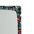 thumbnail image 2 of Ambesonne Colorful Fitted Sheet, Stained Glass Style Flower, Twin XL Size, Multicolor, 2 of 2