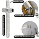 thumbnail image 2 of La llave para radiador definitiva: llave para radiador de acero inoxidable de primera calidad, de tamaño doble, imperial y métrico, para una calefacción eficiente, 2 of 8