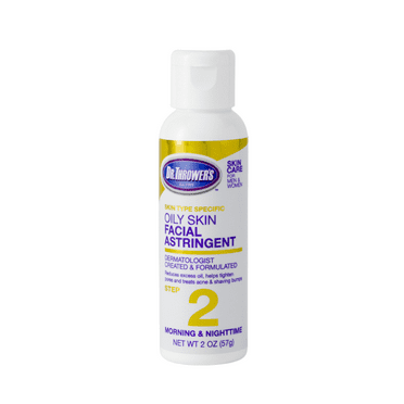 Dr. Thrower’s Oily Skin Facial Astringent with Salicylic Acid (2%), Peppermint, Eucalyptus, and Lavender, Acne Treatment, 2 oz.