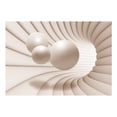 thumbnail image 3 of Tiptophomedecor 3D Illusion Wallpaper Wall Mural - Balls In The Tunnel, 3 of 4