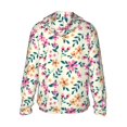 thumbnail image 2 of Picia Cute Flower Women's Men's UPF 50+ Sun Protection Hoodie Shirt Long Sleeve SPF Fishing Outdoor UV Hiking Lightweight Shirts-Small, 2 of 9