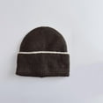 thumbnail image 3 of Beanie Hats Unisex Knit Cuffed Beanie Warm Winter Hats Unisex Beanie Knitted Cap Fashion Ski Hat for Boy Girl Aged 2-6 Years, 3 of 3