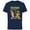 Navy, variant on Marvel Comics Wolverine Classic Logan Retro - Short Sleeve Cotton T-Shirt for Adults- Customized-Athletic Heather