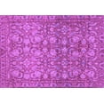 thumbnail image 1 of Ahgly Company Indoor Rectangle Abstract Purple Modern Area Rugs, 4' x 6', 1 of 4