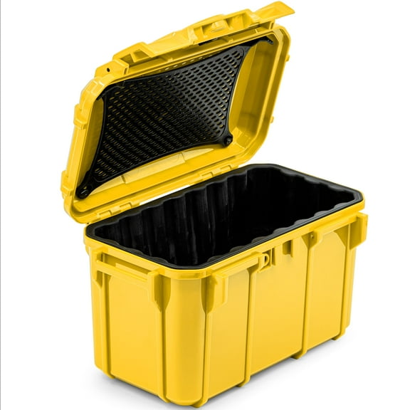 Seahorse 59 Portable Waterproof Dry Box Protective Case - Travel Safe / Mil Spec / IP67 Waterproof / USA Made - for Cameras, Ammunition, Rifle Ammo, Pistols, Smell Proof Box