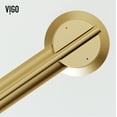 thumbnail image 5 of VIGO Sterling Single Handle Single-Hole Bathroom Faucet in Matte Brushed Gold, 5 of 13