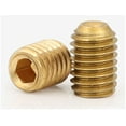 thumbnail image 3 of (10pcs) Copper Hexagon Socket Set Screws, M10x10mm, 3 of 5