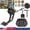 Black, variant on AMYAD LCD Metal Detector - Deep Sensitive Golden Digger Hunter w/Adjustable Stem & All Metal/Disc Modes