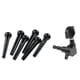 thumbnail image 2 of 6 Pieces Electric Tuning Pegs Tuner 3r 3l Amp; 1 Set Acoic Guitar Brid Pins Nut, 2 of 4