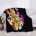 thumbnail image 4 of Manta de franela ultra suave y esponjosa de Los Picapiedra, cómoda, cálida y ligera, regalo para niñas, niños y mujeres, 4 of 8