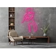 thumbnail image 2 of Glowneon Woman Face Line Neon Signs, Abstract Art for Girlroom Decor, 2 of 4