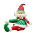 thumbnail image 3 of Adorno de muñeco de peluche de elfo navideño, accesorios DIY, linda artesanía, decoración navideña para Estilo A, 3 of 9
