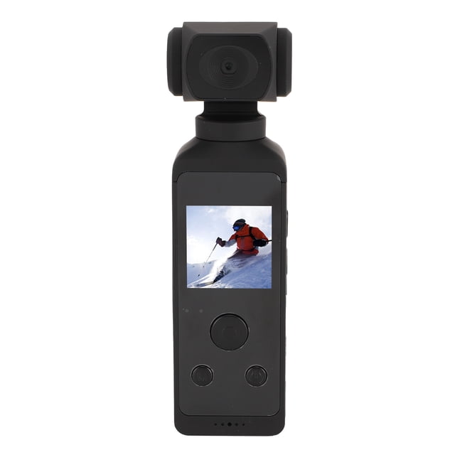 Cámara de video, Cámara de Vlogging Handheld 4K Video de Video Lcd de 1.3 Pulgadas Con Soporte de Clip Giratorio para viajar Diariamento