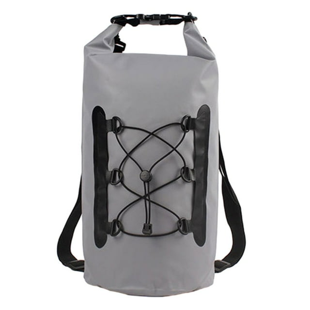 15L Waterproof Dry Bag Large Capacity Good Sealing Adjustable Quick Release Wear Resistant Floating Waterproof Dry Backpack Stora