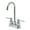 Polished Chrome, variant on Kingston Brass FB8491DL Concord Double-Handle 4" Centerset High-Arc Bar Faucet, Polished Chrome