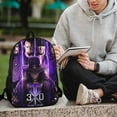 thumbnail image 6 of The Undertaker Backpack, 17 Inch Laptop Backpack, Water-Resistant BookBag, Adjustable Shoulder Straps, Durable 600D Polyester, 6 of 9