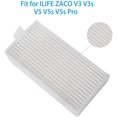 thumbnail image 4 of Juego de repuestos para cepillos laterales de filtro para accesorios de aspiradora robot ILIFE V3 V3S V5 V5S V5S Pro, 4 of 5