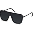 thumbnail image 6 of Rimless  Square Sunglasses for Women Men Flat Top Shield Frameless Sun Glasses, 6 of 6
