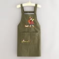 thumbnail image 7 of Hometravel Kitchen Apron, Water-Repellent Adult Cooking Apron Full Length, Long Stain-Resistant Work Apron for Home Kitchen, Dining, Chef, Waitstaff, 7 of 7