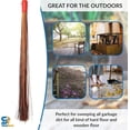 thumbnail image 6 of SN SKENNOVA Coconut Leaf Stick Broom, Durable Ecofriendly Lightweight Indoor/Outdoor Hand Broom, 33 Inches, 1 Count, 6 of 7