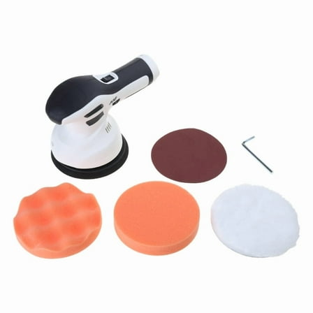 Cordless Car Buffer Polisher Lithium Rechargeable Battery Brushless Polisher