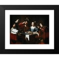 thumbnail image 2 of Nicolas Tournier 18x14 Black Modern Framed Museum Art Print Titled - Banquet Scene with a Lute Player (C.1625), 2 of 5