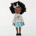 thumbnail image 5 of HEROOY Upgraded 12″ African American Doll - Inclusive Holiday Birthday Present I, 5 of 8
