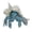 Blue, variant on Things2Die4 Things2die4 Red Resin Hermit Crab Statue 5.25 inch Coastal Tabletop Figurine Decor