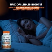 DR Vitamin Solutions Magnesium Bisglycinate 400mg Capsules, Chelated Magnesium for Muscle & Nerve Support, 60 Count