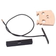 thumbnail image 1 of Puentes de Violín Doble Piezo Pickup Base Set para Violín Bajo Perfecl, 1 of 7
