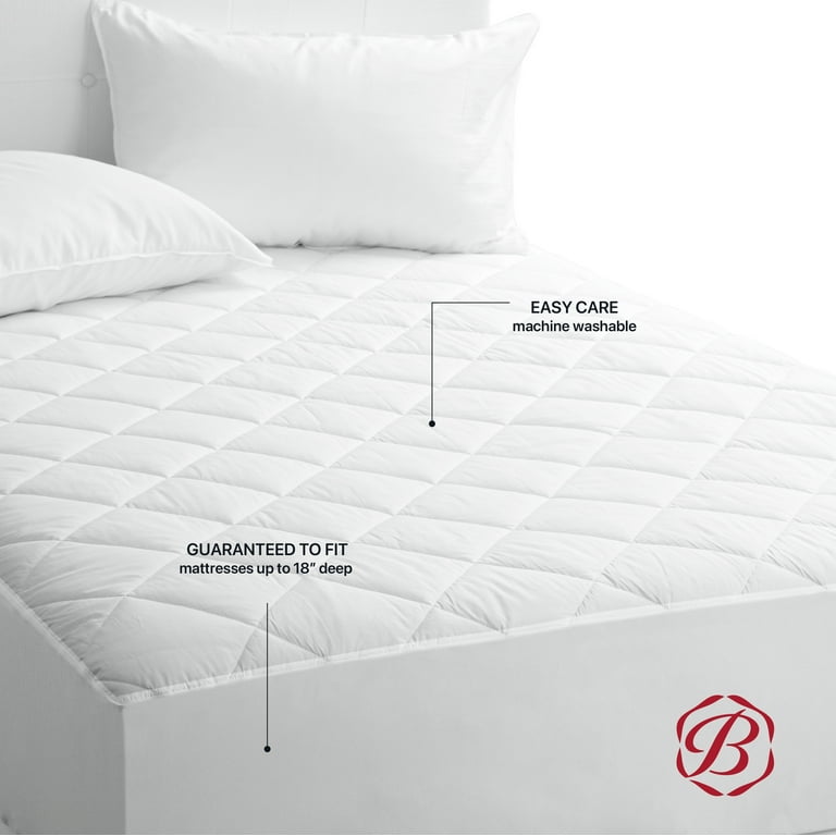 Queen Machine Washable Cooling Waterproof Quilted Mattress Pad - Room  Essentials™ : Target