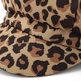 thumbnail image 4 of Newsboy Caps Women Leopard Zebra Print Beret Hat French Style Beanie Caps Retro Hip Hop Casual Painter Cap Warm Painter Hat for Autumn Winter Spring, 4 of 7