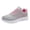 Pink, variant on AUDeals Women's Orthopedic Walking Shoes, Slip On Sneakers with Arch Support for Swollen Feet and Daily Pain Relief (Pink, 5.5)