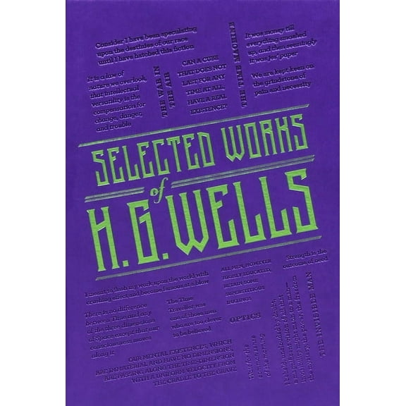 Word Cloud Classics Selected Works of H. G. Wells, (Paperback)