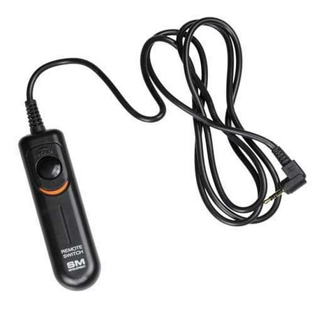 Rs 60e3 Replacement - SMDV Remote Shutter Release Cable - for Canon Digital Rebel t3, t3i, t2, t2i,,xt, xti, xs, xsi 300d, 350d, 400d, 450d, 500d, 550D, 600D, 1000d, 60d Replaces Canon RS 60-E3