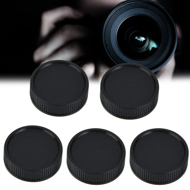 Wchiuoe Capuchon d'Objectif de Caméra, VBESTLIFE 5 Pcs Capuchon Arrière pour Leica L39 Vis Capuchon Arrière d'Objectif