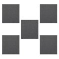 thumbnail image 1 of Furnish My Place Modern Indoor/Outdoor Commercial Solid Gray Rug, Modern Area Rug, Baby Nursery Mat, Pet-Friendly Carpet for Living Room, Playroom, Made in USA, 3' x 3' Square - Set of 5, 1 of 6