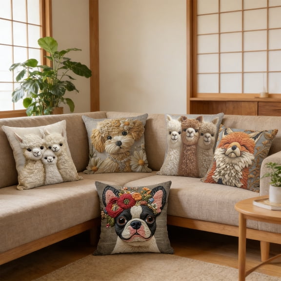 Yyuenw Easter Decorative Pillow Cover 18x68-inch Square Decorative Pillowcase for Living Room, Bedroom, Home Decor and Easter Decorations