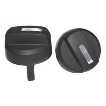 BBQ Grill Compatible With Weber Grills 2 Piece Set Control Knobs 2-1/8 Dia. BCP91332