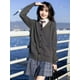 thumbnail image 5 of Suéter de lana tipo cárdigan Kawaii original, suéter de lana con cuello en V para mujer, suéter de uniforme JK japonés, moderno y vanguardista, 5 of 5