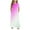 Pink, variant on Your-Sty Kids Girls Summer Long Dress Gradient Crewneck Ruffle Short Sleeve Flowy Tiered Maxi Dress with Pockets Casual Loose Swing Dress