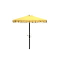 thumbnail image 2 of Safavieh 103.54" Yellow Solid Print Square Market Patio Umbrellas, Adjustable Height, 2 of 6
