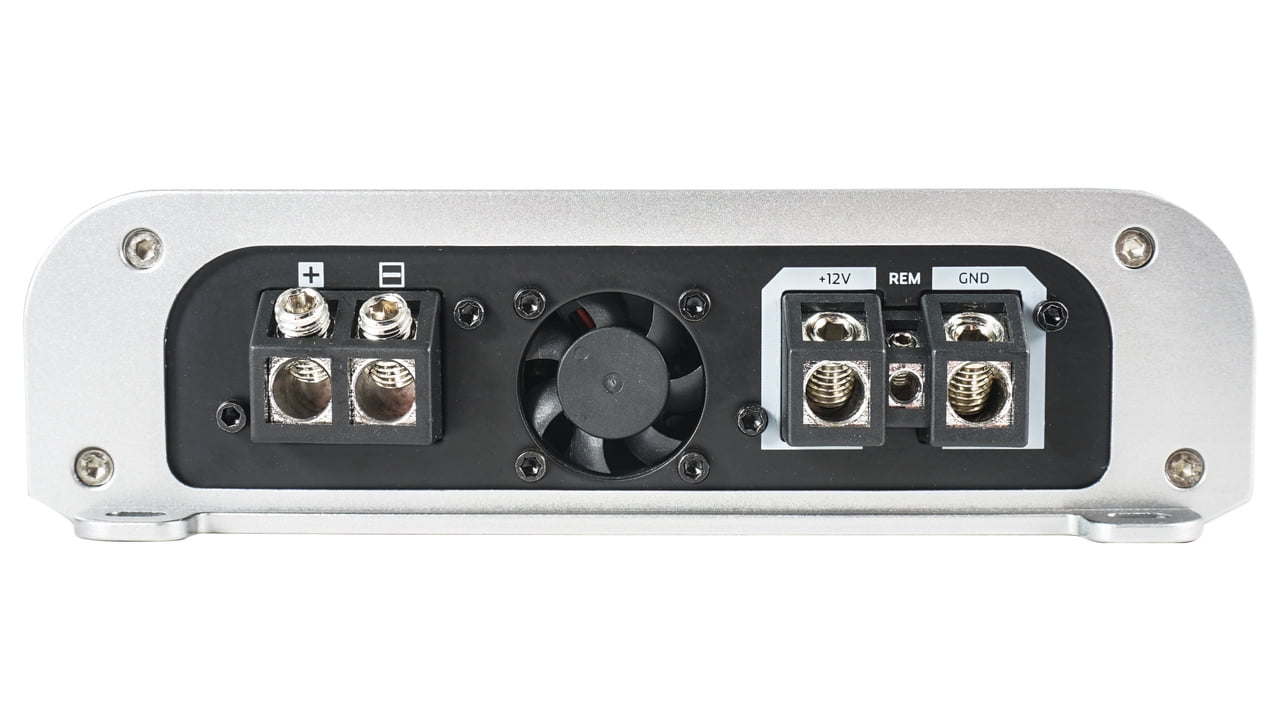 NVX VAD17001 1700W RMS Class D Monoblock Car//Marine//Powersports Amplifier with Bass Remote Marine Certified