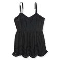 thumbnail image 2 of Blusa de Encaje Transparente Aeropostale para Mujer Gris Mediano Picardias, 2 of 2