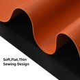 thumbnail image 3 of Base para escritorio Wolaile de cuero PU impermeable, color naranja, 91 x 43 cm, 3 of 9