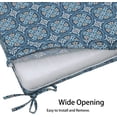 thumbnail image 7 of Magpie Patio Bench Cushion Cover 48x18x3 Inch, NO Insert! Water Resistant UV Protection Outdoor Swing Loveseat Replacement Cover with Zipper-Medal Print, 7 of 7