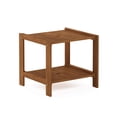 thumbnail image 1 of Mesa Furinno FG19840T Tioman de madera dura, 90 x 43 x 45 cm, color natural, 1 of 6