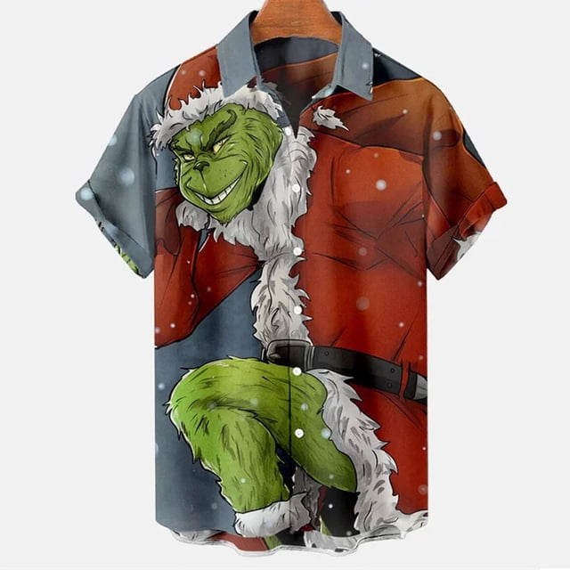 Camisa de manga corta para hombre, nueva, cómoda, suave, de talla grande, con estampado de moda en HD, informal, oferta especial de primavera y verano de